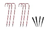 Nantucket Home Lighted Candy Canes 28' High Bundle of 6 (2 - 3pks.) Indoor Outdoor Lights