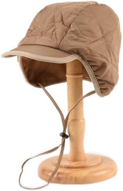 Down Cotton Hat Children's Winter Helmet Inner Lining Windproof Short Brim Duck Tongue Thunder Front Riding