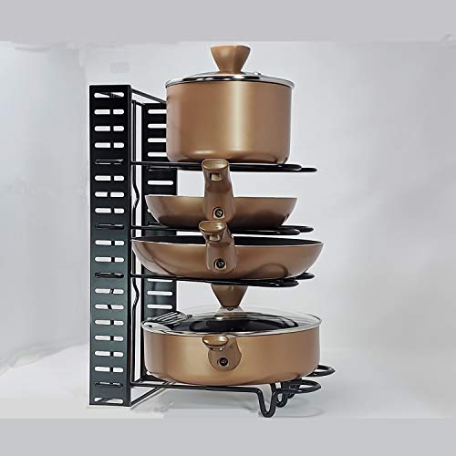 image for Last Minute Kitchen ECO-FRIENDLY Pot & Pan Organizer by LMK 3 DIY Meth