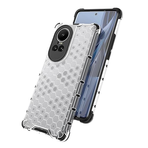 Image of Glasgow Back Case Cover Compatible with [ Oppo Reno10 5G / Reno 10 5G ] (Stylish Design) - Transparent
