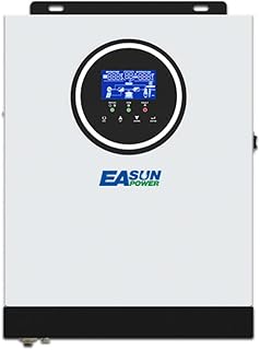 ROWCES Inversor solar multifuncional inversores solares para casa sistema solar puro senoidal MTTP recarregador solar controlador recarregador de bateria inversor