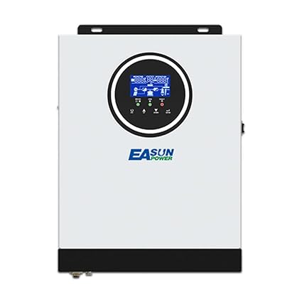 EXCLUZO Multifunctional Solar Inverter Solar Inverters for Home Solar System Pure SineWave MTTP Solar Recharger Controller Battery Recharger Inverter