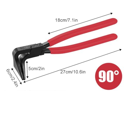 Alicates plegables para doblar chapa metálica de 280 mm herramienta para techos 8
