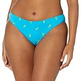 Amazon Essentials Damen Klassisches Bikini-Unterteil, Bademode, Blau, Ananas, 42