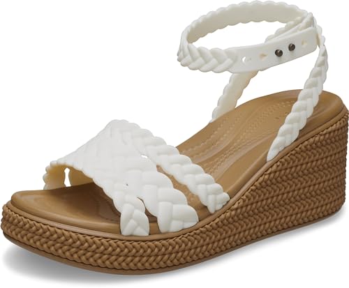 Image of Crocs Women's Brooklyn Ankle Strap Wedges
