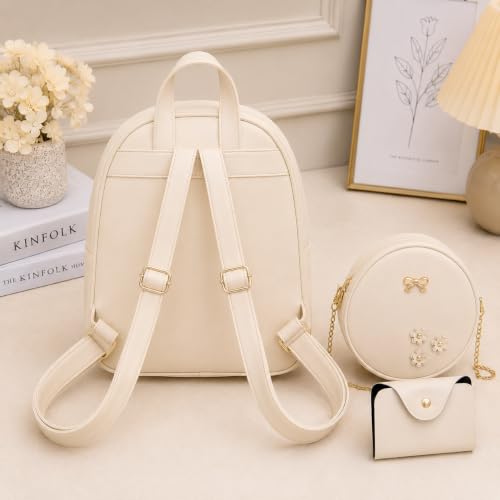 Image of ShopyVid 3-Piece Mini Backpack Set for Women & Girls | Rakhi Gift for Sister | Raksha Bandhan Gift for Sister