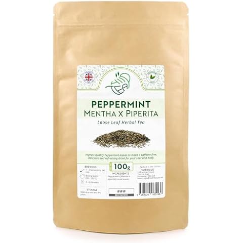 Peppermint Herbal Loose Leaf Tea from Hiip Tea Cover