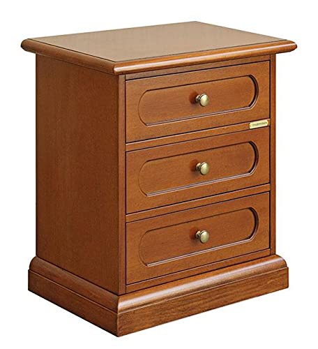 Table de chevet merisier