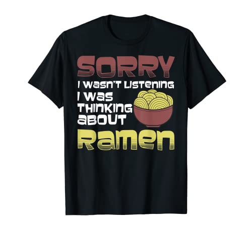 Divertida idea de regalo para amantes del ramen Kawaii Camiseta