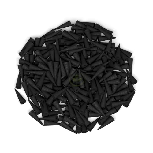 Red Rose Charcoal Incense Cones 2" Backflow - 60 Pack Bulk - Natural Scented Cones Handmade Hand Dipped #TOP4