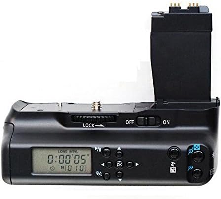 NEEWER® Vertical Battery Grip with LCD Screen Monitor Replacement BG-E8 - Capacity to Hold 2PCS LP-E8 Batteries or 6PCS AA Batteries for Canon EOS 550D/T2i 600D/T3i 650D/T4i 700D/T5i