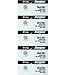 Energizer 364-363 1.55v #364/363 Low-drain Battery (SR621SW) Pack of 5 Batteries.