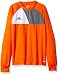 adidas Youth Soccer Assita 17 Goalkeeper Jersey, Orange/White, Medium