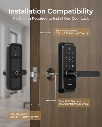 ARPHA Video Smart Lock w/ Handle & Doorbell - image 8