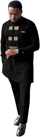 African Men's Suits 2023 New Fashion Traditional Dashiki Blazer 2
