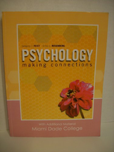 PSYCHOLOGY making connections With Additional M... 0077408535 Book Cover