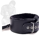 stoqucel Cintura Amovibile, Accessorio di Partito Cosplay (Nero e Rosso), Adatta alle collane Sia per Uomini Che per Donne