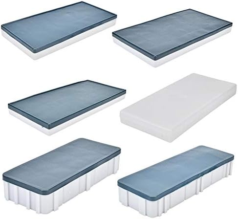 Palette Color Box, Assorted Types Holes Watercolor Palette Box Airtight Palette Box Anti-Leaking Fine Sealing Watercolor Pigment [10 Compartment Joinable]