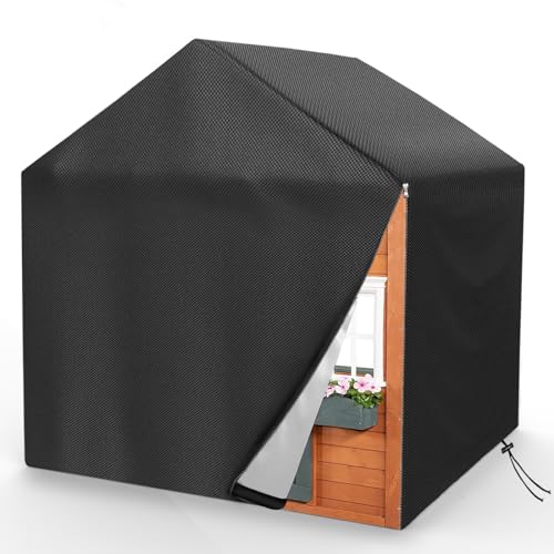 MRWIZMS Spielhaus Kinder Outdoor Abdeckplane, Schutzhuelle...