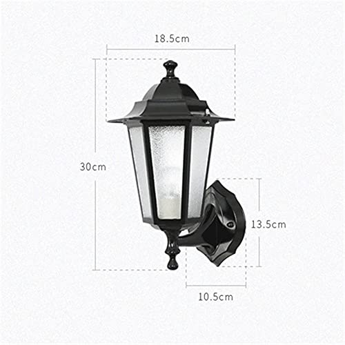 Lampe de mur extérieur éclairage mural classique jardin et cour