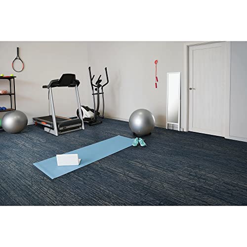 Image of Mohawk Advance 36 inch x 12 inch Berber (Loop pile), 0.11 inch Pile Height, Carpet Tile, PET Fiber, River Walk Color, (24 Tiles), (72 sqft /carton)
