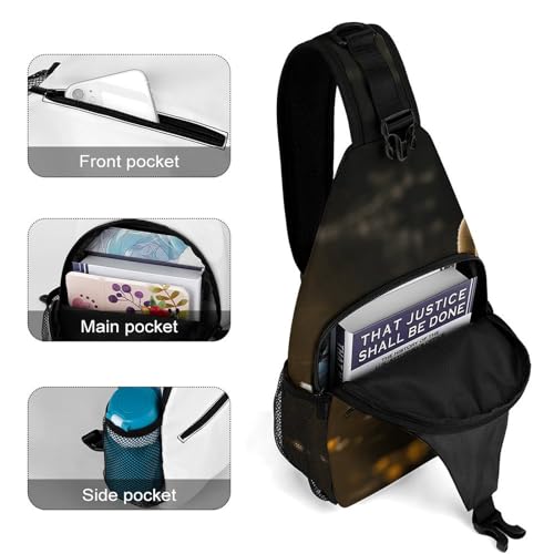 Bolso bandolera deportivo White Swan 38x20cm miniatura 4