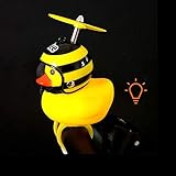 Décoration créative: forme de canard jaune mignon, casque de couleur abeille, c'est la dernière décoration de voiture.