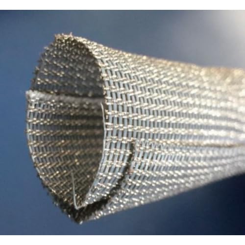 TRUSCO Conductive Braided Tube Retractable Type 1 m, Natural Diameter 25 mm / 65-2669-61