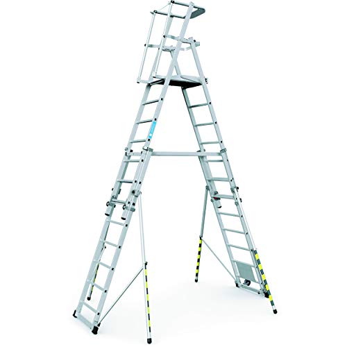 Preisvergleich Produktbild Zarges 41328 ZAP Telemaster S - Teleskopleiter 12 Spr