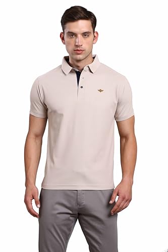 Image of STELLERS Men's Premium Polo T-Shirt Wrinkle Free Quick Dry Soft and Feather Touch Feel Regular Fit