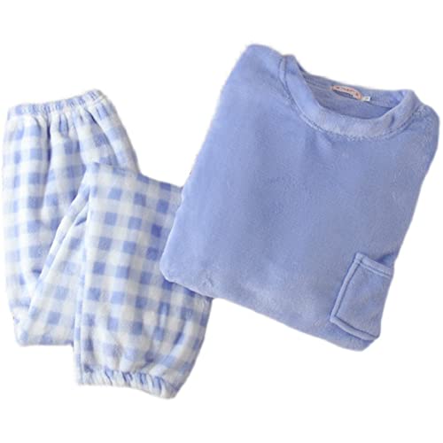 Mädchen pyjamas set 8 9 10 11 12 13 14 jahre-fleece warme winter pyjamas pjs für mädchen teenager tops und lange hosen big girl sleepwear loungewear