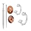 E1| Horseshoe 20g 7mm 8mm | silver