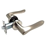 川口技研(Kawaguchigiken) ドアレバー 室内錠ALシリーズ 箱入り ニッケル AL-32-1M-N