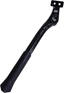 FORCE(フォース) 自転車用 キックスタンド ダボ固定 ダボ穴幅18mm ブラック 全長350mm~400mm 80418