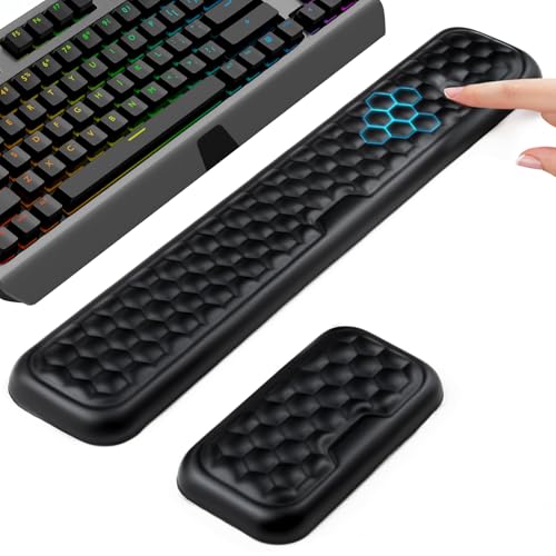 Repose-poignet pour clavier et souris pour optimiser le confort de votre bureau de télétravail