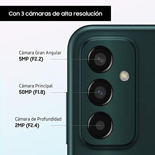 Samsung Galaxy M13 Mobile Phone SIM Free Android Smartphone 4GB RAM 64GB Storage Deep Green [Amazon Exclusive]