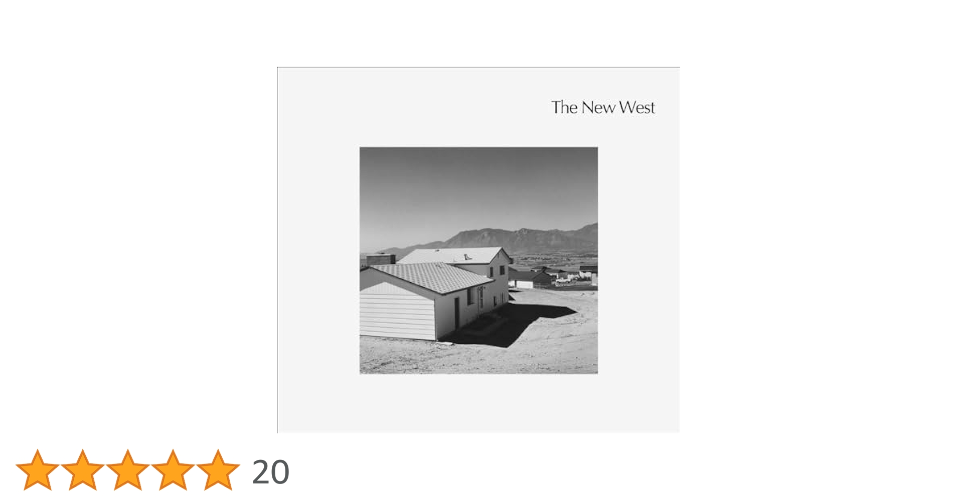 洋書希少）Robert Adams, The New West, 2015. The New West - Robert Adams - Steidl Verlag