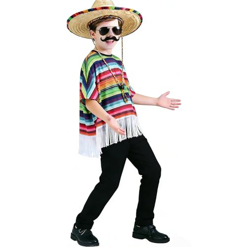Disfraz Infantil Cinco De Mayo Niño Fiesta Mexicana miniatura 3