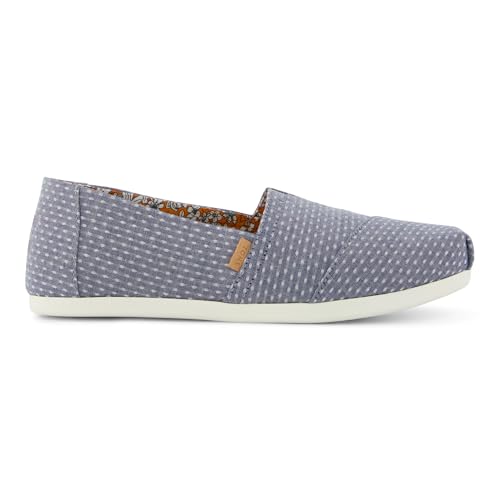 Image of TOMS Women's Alpargata Classic Slip-On Espadrille, Textile Upper
