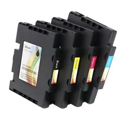 Cartuccia di inchiostro compatibile 1SET con chip per ricarica di sublimazione della stampante SG500 SG10002Set