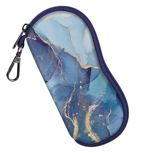 Image of FINTIE Glasses Case with Carabiner, Ultralight Neoprene Sunglasses Pouch