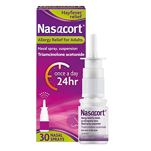 Buy Nasacort y Triamcinolone Nasal Spray 1215 days supply 24hr 8