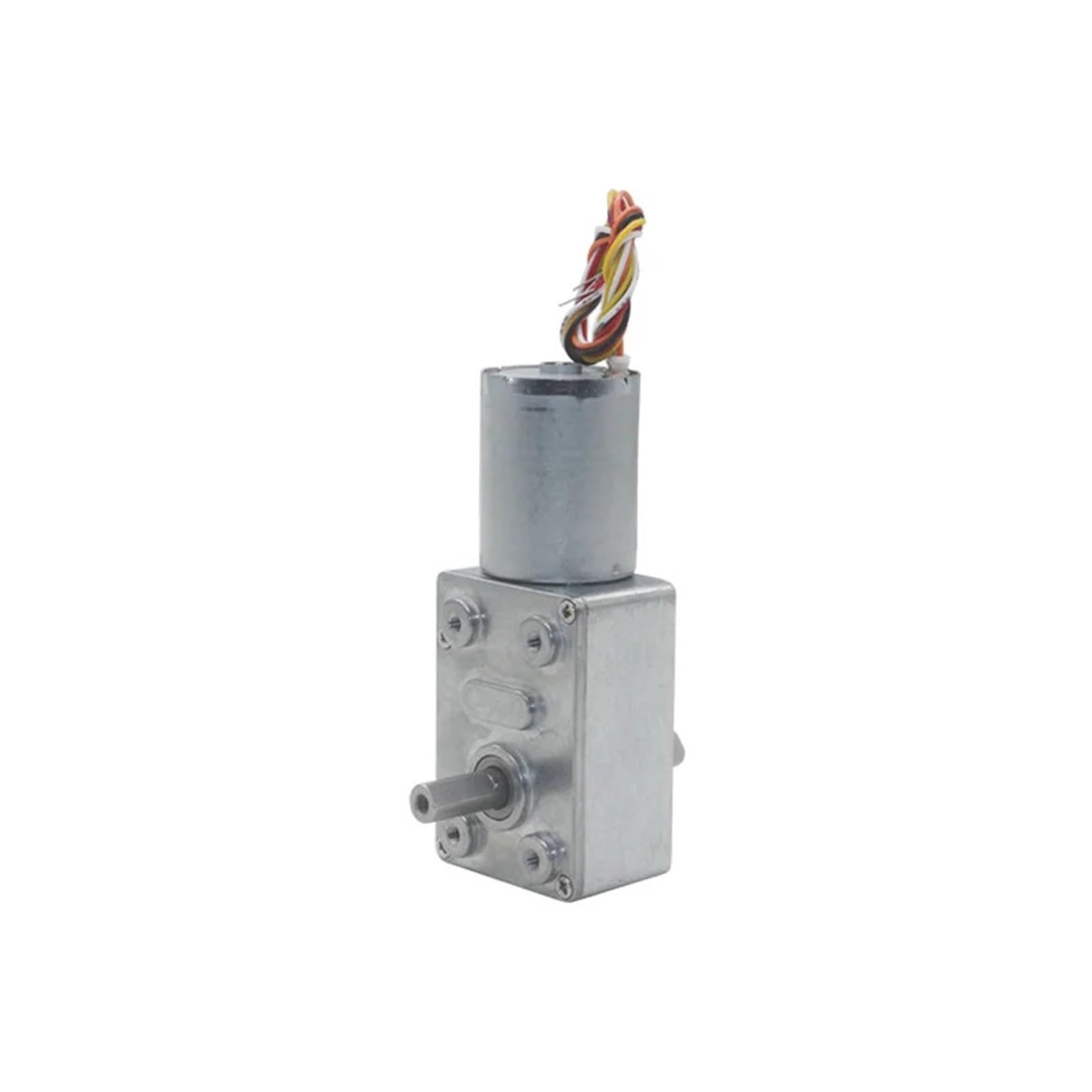 Schneckengetriebereduktionsmotor Bürstenloser Motor mit Doppelwelle und Metallschneckengetriebe, PWM-Drehzahlregelung, Hall-Encoder, CW-CCW-Treiber, geräuscharmer BLDC-Getriebemotor mit langer Lebensd