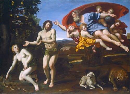 Pintura en lienzo artística de 60x90 cm: cuadros decorativos de Domenichino para salón y hogar