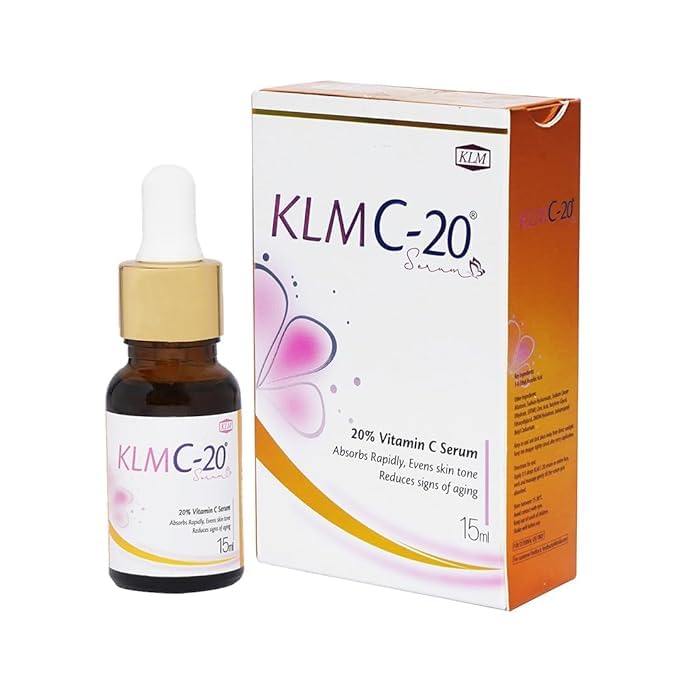 KLM C-20 20% Vitamin C Serum 15ml | Anti-Aging, Brightening & Even Skin Tone | Fast Absorbing-picture-34