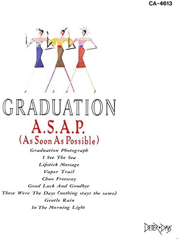 A.S.A.P. (AS SOON AS POSSIBLE) - Graduation - CD