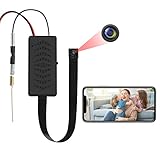 TANGMI Mini Kamera WLAN, 1080P HD Mini Kamera Echtzeit-Video mit APP & Bewegungserkennungswarnung
