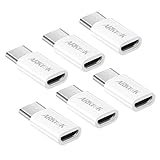 ARKTEK USB-C Adapter USB Type C (Male, Thunderbolt 3 Compatible) to Micro USB (Female) Sync and Char