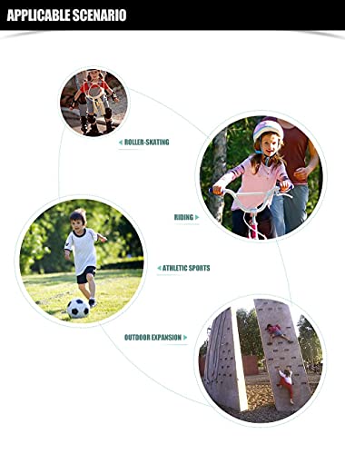 Image of Kids Half-Finger Climbing Gloves for Age 1-10 Boys and Girls Monkey Bars Biking, Good Grip Control Gloves for Gymnastics Scooter Balance Boards Outdoor Sports