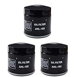 AHL 163 Oil Filter 11001341616 11421460697 11421460845 Compatible with BMW R1100GS ABS 1100 1993